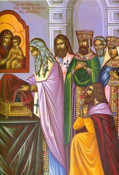 Poziția roba corectă a Maicii Domnului din Vlaherne - Biserica Adormirea Maicii Domnului - analist - (Virgin) Poziția roba corectă a Maicii Domnului din Vlaherne - Biserica Adormirii - analist -