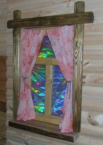 idee terrific în design interior - o fereastră falsă (fereastră) idee terrific în design interior - o fereastră falsă