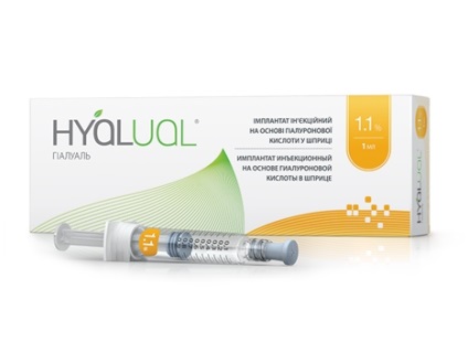 hyalual Prepararea (Arthro gialual) Hyalual de droguri