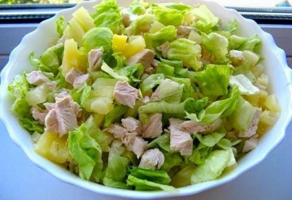 salate simple și delicioase cu carne de pui (gătit nevoie de salată) salate simple și delicioase cu carne de pui