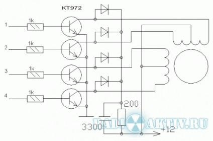 Un simplu controler cu trei axe motoare pas cu pas unipolare la ATmega 8 - radioactivitate - toate pentru (deplasare) Un simplu controler cu trei axe motoare pas cu pas unipolare la ATmega 8 - radioactivitate - toate pentru