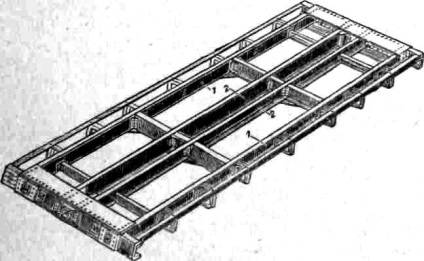Cadru vagon - l (masina) Frame vagon - este