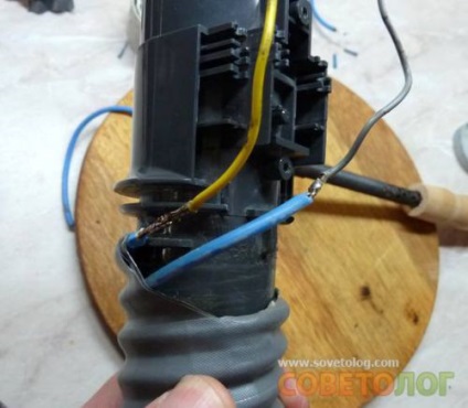 Repararea furtun aspirator - sovietologist (ghidare furtun de plastic) Repararea furtun aspirator - sovietologist