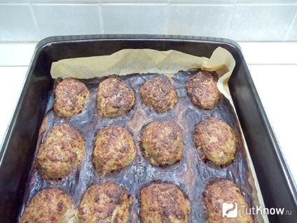 Rețetă pentru chiftelutele în cuptor (chiftelute) Rețetă pentru chiftelutele în cuptor