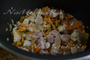 Reteta pilaf de pui în multivarka (multivarka) Reteta Pilaf cu pui în multivarka