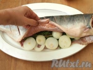 Peștii cu orez la cuptor - pregătirea pas cu pas, cu fotografii (cuptor orez pește) Pește cu orez la cuptor - pregătirea pas cu pas, cu fotografii