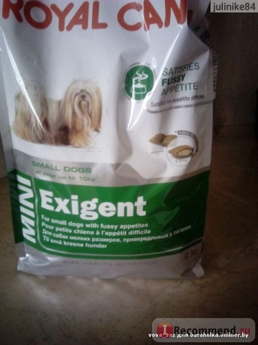Royal Canin mini exigentă - «scump (exigentă) Royal Canin mini exigentă - «scump