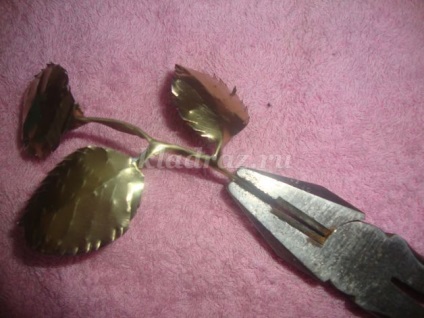 Rose din metal cu mâinile lor (clasa) Metal a crescut cu mâinile