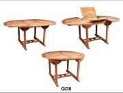mobilier de gradina din lemn de tec (Bănci de grădină) mobilier de gradina din lemn de tec
