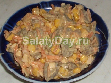 Salata de inima - propriile lor retete unice cu fotografii și video (mazăre, inimi de salată) Salata de inima - propriile lor retete unice cu fotografii și video