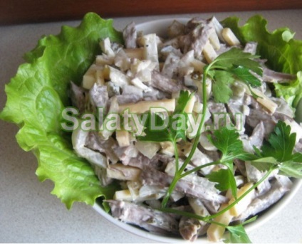 Salata de inima - propriile lor retete unice cu fotografii și video (mazăre, inimi de salată) Salata de inima - propriile lor retete unice cu fotografii și video