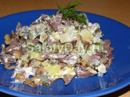 Salata de inima - propriile lor retete unice cu fotografii și video (inima) Salata de inima - propriile lor retete unice cu fotografii și video