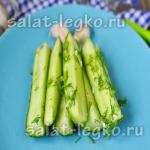 Salata de susan, pui și ciuperci (salată) Salata de pui cu susan si ciuperci
