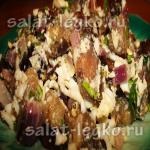 Salata de susan, pui și ciuperci (susan) Salata de pui cu susan si ciuperci