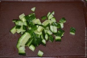 legume salata de pui și susan (pui afumat și susan) Salata de pui cu legume si seminte de susan