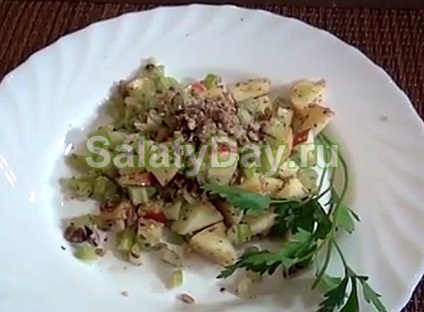 Waldorf salata - delicatesă rafinat pentru reteta gourmet cu fotografii și video (reteta) Waldorf salata - delicatesă rafinat pentru reteta gourmet cu fotografii și video
