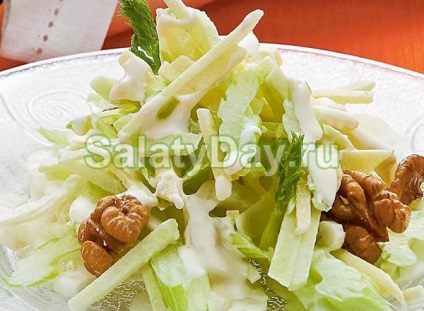 Waldorf salata - delicatesă rafinat pentru reteta gourmet cu fotografii și video (rafinat) Waldorf salata - delicatesă rafinat pentru reteta gourmet cu fotografii și video
