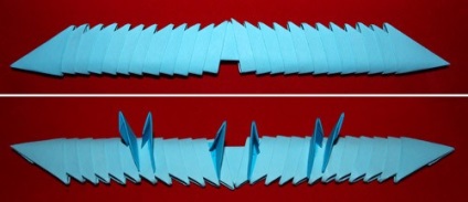 Origami plan (origami modular de artă) avion origami