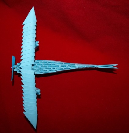 Origami plan (planul origami) avion origami