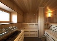 Saună în clădirea (sauna) Sauna în clădire