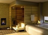 Saună în clădirea (saună privată acasă) Sauna în clădire