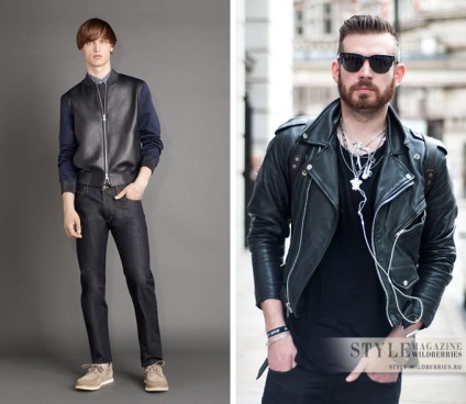 Ce un om poartă o jachetă de piele, o fotografie de arcuri cele mai la modă (de sex masculin) Ce un om poartă o jachetă de piele, o fotografie de arcuri cele mai la modă