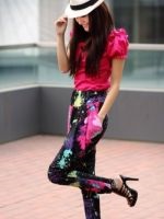 Din ceea ce sa poarte pantaloni muștar (uzura) Din ceea ce sa poarte pantaloni muștar