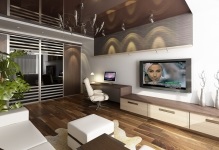 Design modern living fotografie stilul lui Hrușciov interior, idei moderne în 2017 (proiectare) Design modern living fotografie stil Hrușciov interior, idei moderne 2017