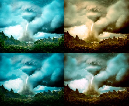 Crearea PHOTOMANIPULATIONS tornadă în Photoshop (crea) Crearea de manipulare foto cu o tornadă în Photoshop