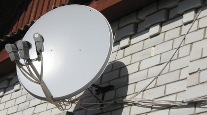 antena satelit (antena) feluri de mâncare prin satelit