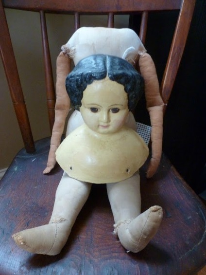 păpuși antice realizate din papier-mache Lyudviga Greynera (păpușă) păpuși antice realizate din papier-mache Lyudviga Greynera