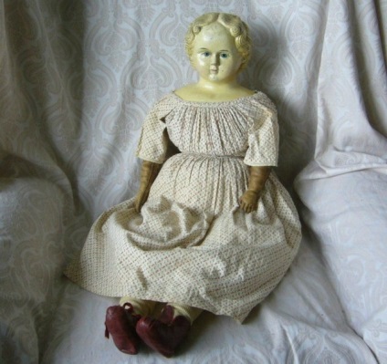păpuși antice realizate din papier-mache Lyudviga Greynera (păpușă) păpuși antice realizate din papier-mache Lyudviga Greynera