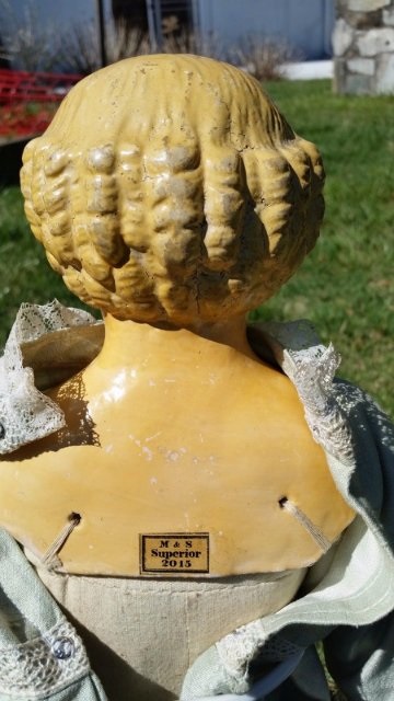 păpuși antice realizate din papier-mache Lyudviga Greynera (papier-mache) păpuși antice realizate din papier-mache Lyudviga Greynera