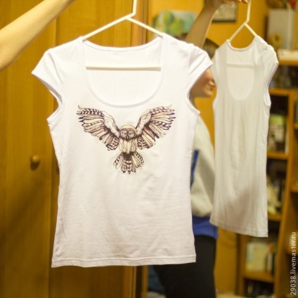 Elegant T-shirt timp de 15 minute, cu mâinile lor - Masters Fair - manual, manual (T-shirt) Elegant T-shirt timp de 15 minute, cu mâinile lor - Masters Fair - manual, lucrate manual