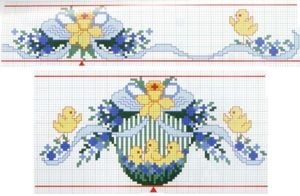 schema de cruciulițe pe tema Paști (ouă de Paști) schema de cruciulițe pe tema Paștelui