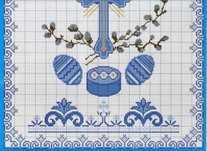 schema de cruciulițe pe tema Paștelui (cadou cu propriile lor mâini) schema de cruciulițe pe tema Paștelui
