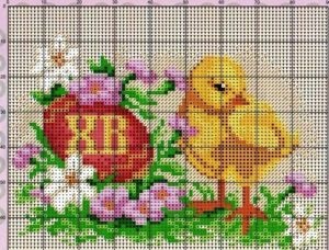 schema de cruciulițe pe tema Paștelui (tema Paștelui) schema de cruciulițe pe tema Paștelui