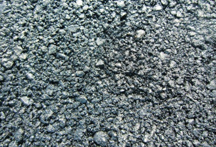 tip special de produse din beton asfaltic, fotografie (pietriș conține macadam) Tipul de caracteristici de beton asfaltic de produse, fotografii