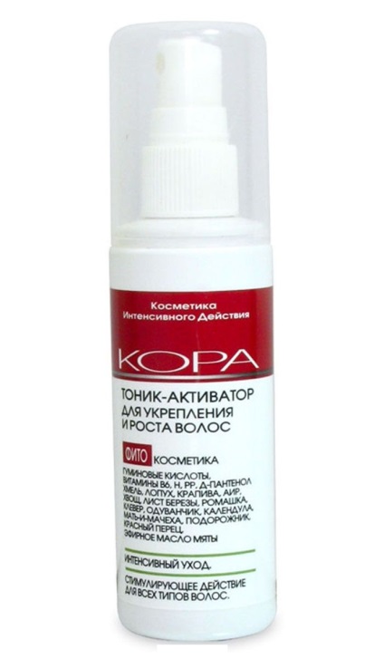 tonic Activator pentru consolidarea și creșterea părului indelebilă (creștere) tonic Activator pentru consolidarea părului și creșterea de neșters