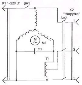Cele trei faze ale unui circuit electric (cu rotor în colivie cu motor de inducție) Cele trei faze ale unui circuit electric