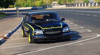 Tuning-gaz 31105 Volga moștenire foarte rapidă (Garrett 3076 cartuș) Tuning cu gaz-31105 Volga moștenire foarte rapidă