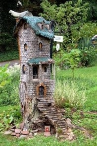 Decoreaza buturugi - face o casa pentru zane în țară cu propriile lor mâini (dacha) Decoreaza buturugi - face o casa pentru zane în țară cu propriile mâini