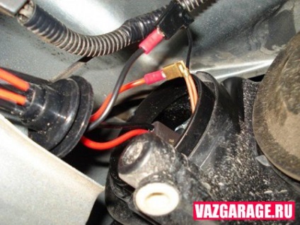 Instalarea de xenon în Lada Priora (după) Instalarea de xenon în Lada Priora