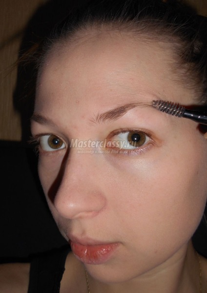 machiaj de seara cu mâinile (seara ochi machiaj) Seara de make-up cu mâinile lor