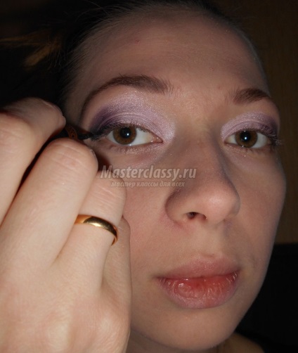 machiaj de seara cu mâinile (machiaj de seara incrementală) Seara de make-up cu mâinile lor