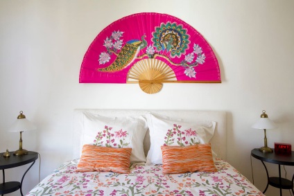 Ventilatorul de pe perete o hârtie mare chineză sau japoneză decorative ca hang Shui (perete) pentru uscătoare de păr Ventilatorul de pe perete o hârtie mare chineză sau japoneză decorative ca atarna de Feng Shui