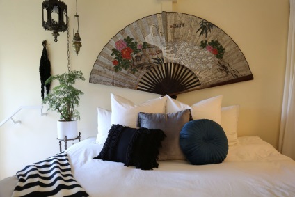 Ventilatorul de pe perete o hârtie mare chineză sau japoneză decorative ca hang Shui (perete) pentru uscătoare de păr Ventilatorul de pe perete o hârtie mare chineză sau japoneză decorative ca atarna de Feng Shui