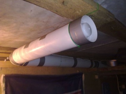 Ventilarea în pivniță în garaj (ventilație) Ventilarea în pivniță în garaj