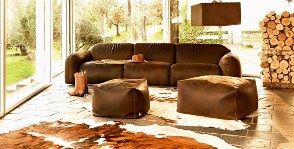 Tipuri de piele mobilier din piele tăbăcită vegetal, anilină, lăcuit, tehnologia de bronzare (piele) Tipuri de piele mobilier de piele tăbăcită vegetal, anilină, brevet, tehnologia de fabricație