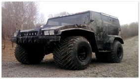 SUV-ul suportă prețul amfibie, foto, video (SUV amfibie Ursul) SUV-ul suportă prețul amfibie, foto, video